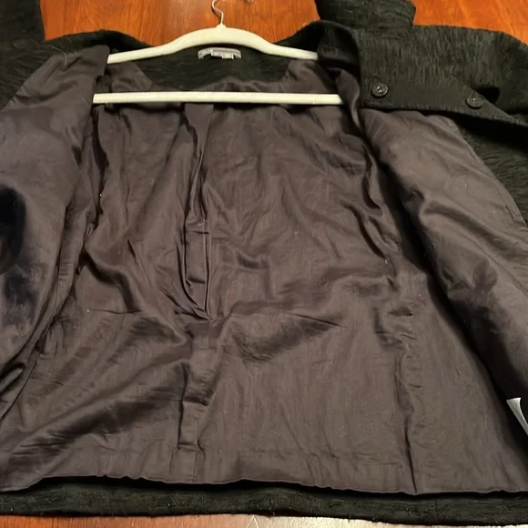 Vince Snap Front Blazer Jacket Knit Fabric - Picture 7 of 8